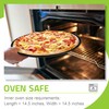 P&P CHEF 13.5 Inch Pizza Pan, 3 Pieces Stainless Steel