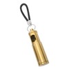 Portable Pocket Ashtray with Keychain Lanyard Retractable Circular Aluminium Alloy