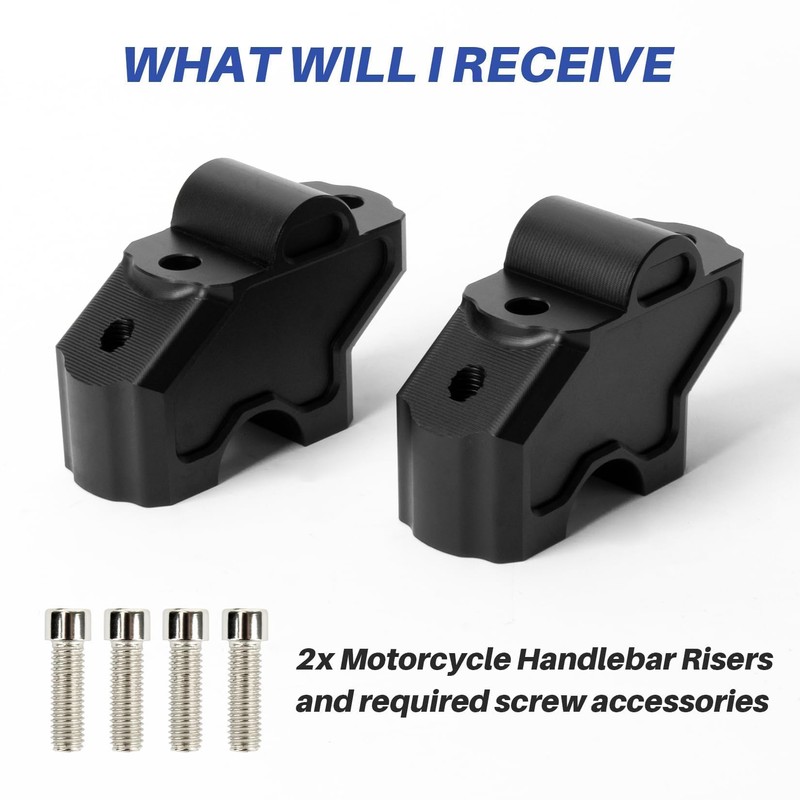 PSLER Motorcycle Handlebar Risers Move Back for Nightster 975 RH975
