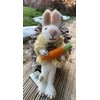 Én Gry & Sif Hand-Felted Easter Bunny with Ornament -