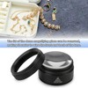 Rongon 30X Portable Pocket Reading Magnifier Optics Loupes Mini Desk