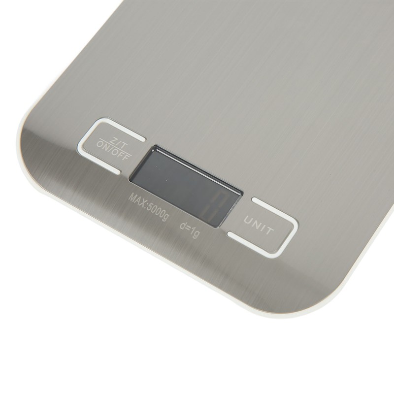Kitchen Scale Portable HD LED Display Mini Stainless Steel Home