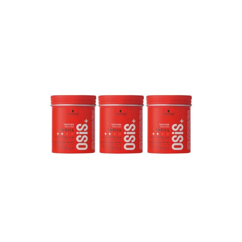 Schwarzkopf OSiS Thrill Fiber Gum 3 x 100 ml SET
