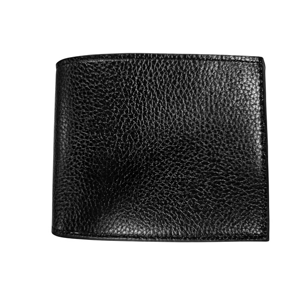 yushengtong black Ultra thin classic men's wallet, suitable for various