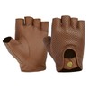 Swift Wear Driving Leather Fingerless Gloves Biker Cycling Wheelchair Gym