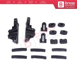 Bross Auto Parts MySky Panoramic Roof Sunroof Slideway Bracket 16 Pcs for Jeep Renegade 2014-On