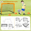 Soccer Goals for Backyard Set, Portable Kids Toddler Soccer Goal
