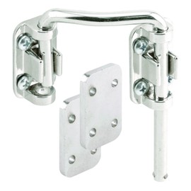 Prime-Line U 10536 Sliding Door Loop Lock, 2-1/4 In., Steel, Nickel Plated, Right Hand (Single Pack)