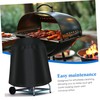 Kisangel BBQ Grill Cover Durable Outdoor Barbecue Protector for Round