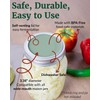 Elementi Mason Jar Fermentation Lids - Set of 4 Easy