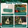 Touch Light Switch Christmas Tree Shaped Decoration Pendant Universal 3-Pin