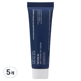 Miaura Peptide 6X Anti-Aging Gel Cream, 50ml, 5 pcs / 미아우라 펩타이드 6X 안티에이징 젤 크림, 50ml, 5개