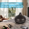 SACATR 550ml Oil Diffuser with 30x5 mL Essential Oils, Ultrasonic