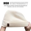 North Bund Winter Beanie Hat Men Women Knitted Hat Unisex