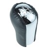 DoLED Gear Knob Leather Black / Chrome 5 Gears