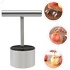 Acero Inoxidable Descorazonador de Frutas para Manzanas y Pepita