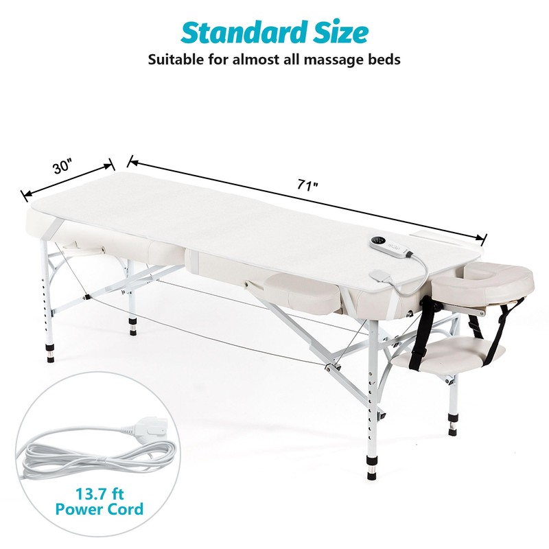 Massage Table Warmer Heating Pad Professional SPA Massage Bed Warmer