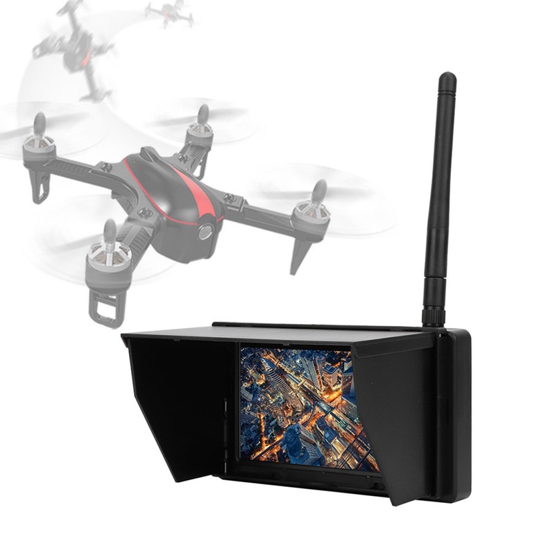 5.8G FPV Monitor 4.3 Inch 48CH 480 X 272 LCD