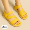Item Shop Full Color Single Color Pedicure Self Nail Sticker Art Design, 22 Yellow, 2 Sets / 잇템샵 풀컬러 단색 페디큐어 셀프 네일 스티커 아트 디자인, 22 옐로우, 2세트