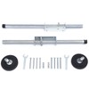 GDNTMU Ladder Leveler Pair with Engraved Anti-Slip Pattern Steel Pole