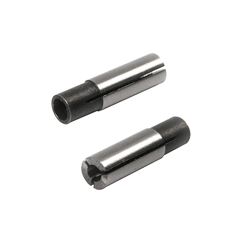 5Pcs 1/4" to 1/8" Collet Chuck Driver Adapter，CNC Engraving Machine