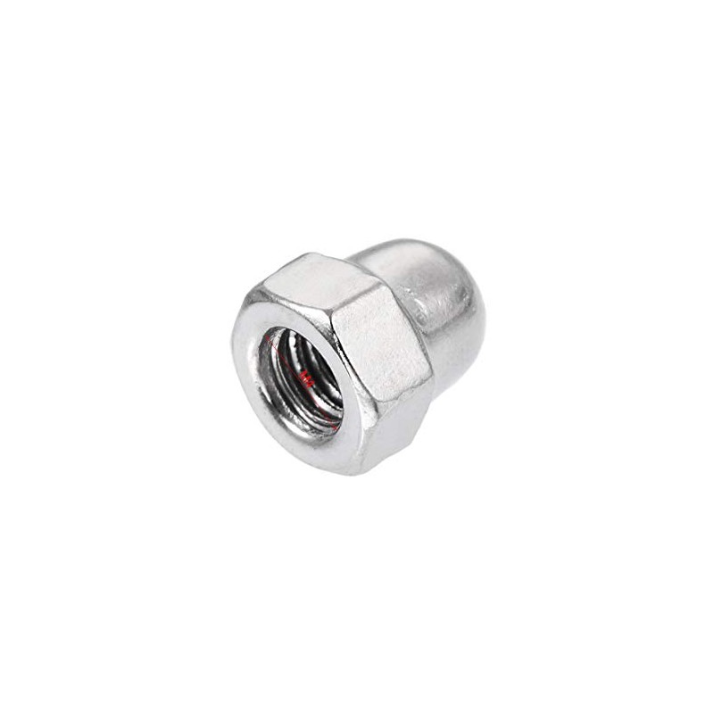 Sourcingmap Acorn Hex Cap Nuts - 12Pcs M4 Dome Nuts