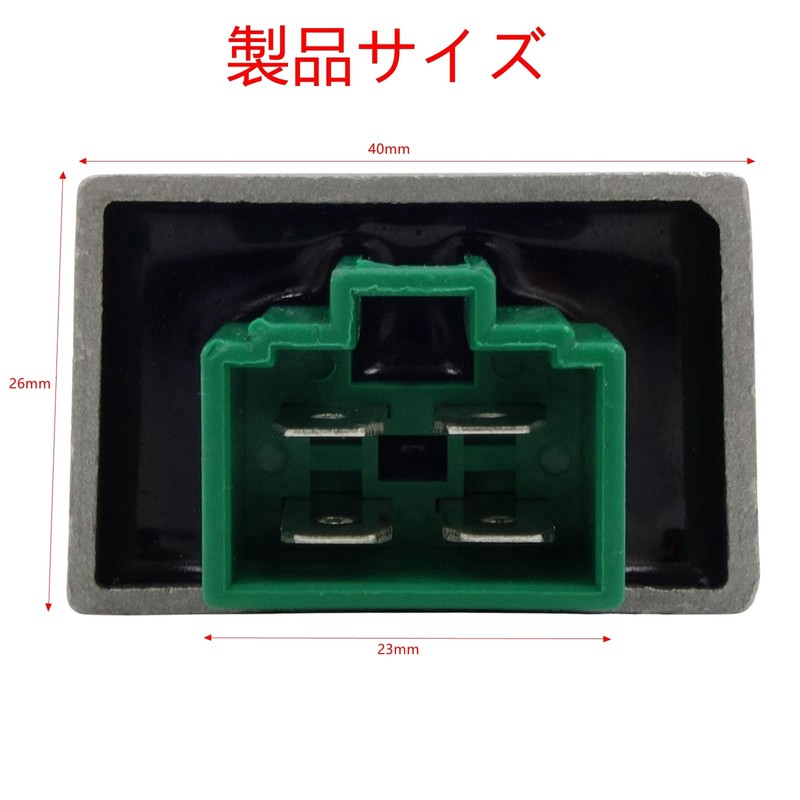 MAKGAGAAI Rectifier Regulator 12V Replacement for Yamaha Car Vino SA10J,