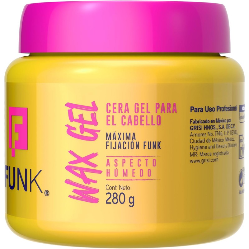 Funk, Cera Gel para cabello Moldea y estiliza, 280 g