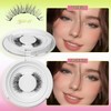 Fmalra Magnetic Eyelashes, Magnetic Eyelashes Without Eyeliner, Reusable Natural Look