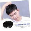 FOMIYES 2pcs Male Wig Bald Patch Overhead Replacement Men Wig