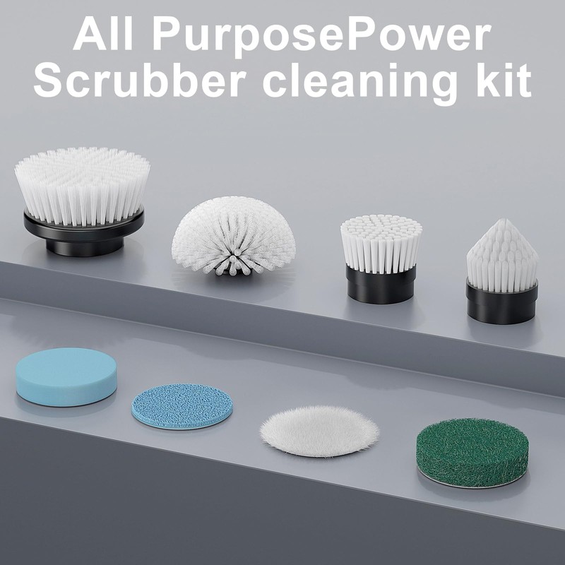 Replaceable Brush Heads Set,8 Pcs Set Suitable for Electric Spin