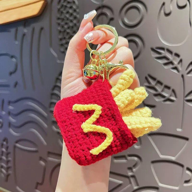 [LeChengMM] Plush French Fries Cola Hamburger Chicken Leg Ice Cream