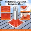 #3 Metal Roof Pipe Flashing, Metal Roofing Pipe Flashing Boot