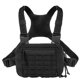 Waist Bags for Running Running Bags with Adjustable Strap Tactical Chest Bag for Outdoor Activities