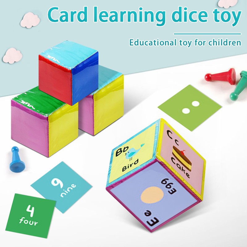 Soft Foam Game Dice DIY Education Playing Game Dice Toy