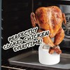 Ceramic Beer Can Roaster with 4 Steam Holes for More