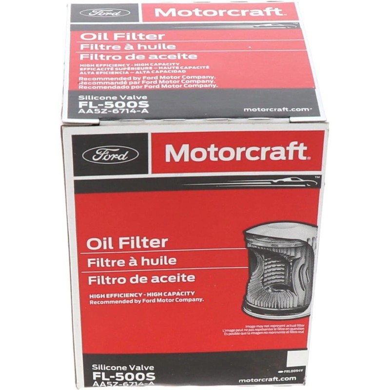 Motorcraft Genuine Motorcraft Professional Engine Oil Filter FL-500S AA5Z-6714-A FREE