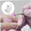 Baluue 10pc Nail Drill Bits Set Manicure Cuticle Remover Buffing