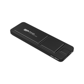 Silicon Power 512GB PX10 USB-C 3.2 Gen 2 Portable SSD (Black)