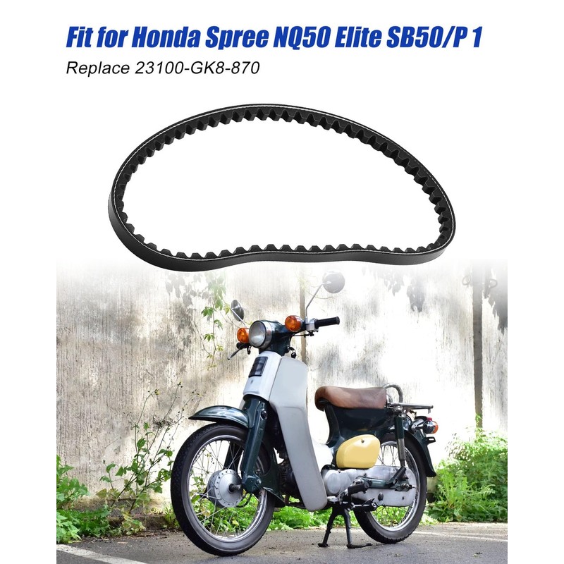 23100-GK8-870 Drive Belt Fit for Honda Spree NQ50 Elite SB50/P