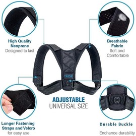 VIVE Posture Corrector for Women & Men Effective & Comfortable  XL
