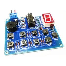 CD4511 DIY Eight-Way Digital Display Answering Machine Kit Training Electronic Production Skills Competition