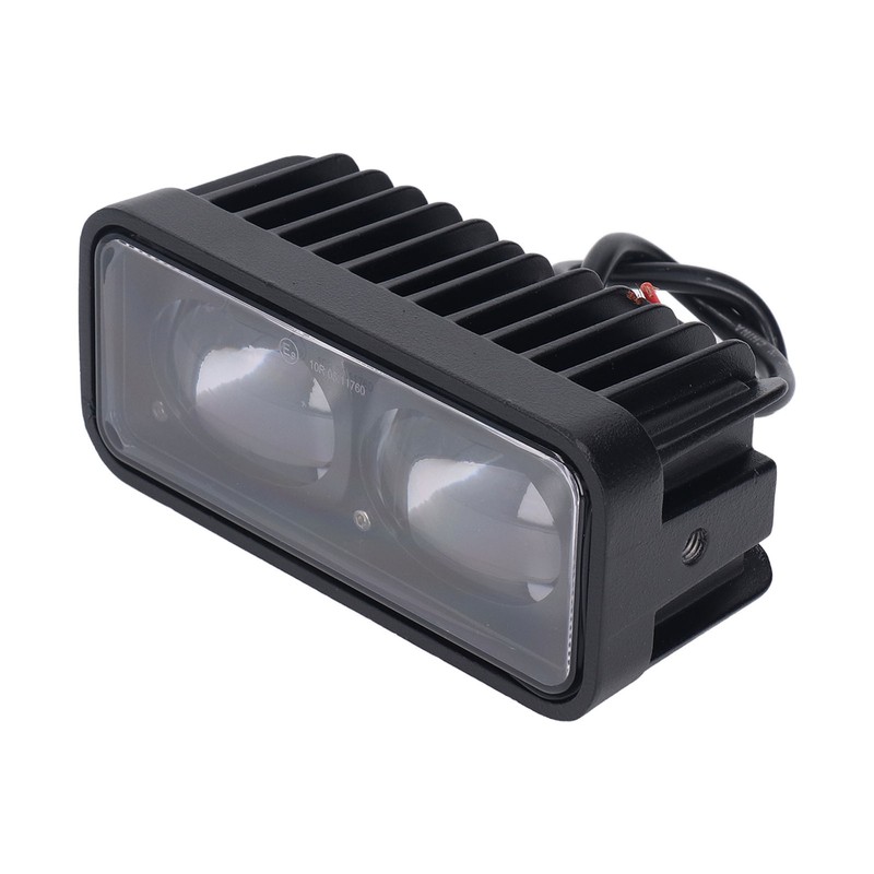 Double Lens LED Forklift Safety Light Robust High Brightness Straight