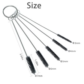 Carburetor Carbon Dirt Jet Remove Cleaner, 13 Cleaning Wires Set + 10 Cleaning Needles + 5 Nylon Brushes Tool Kit for Motorcycle ATV Moped Welder Carb Chainsaw Spray Guns Torch Tips