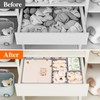 Lifewit Nursery Drawer Organizer for Clothes 24 Pack, Certified Child-safe