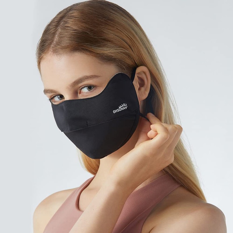 OHGOLF UV Face Cover UPF 50+ Women Breathable Face Covering