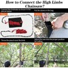 56 Inch High Limb Rope Saw with 68 Sharp Teeth