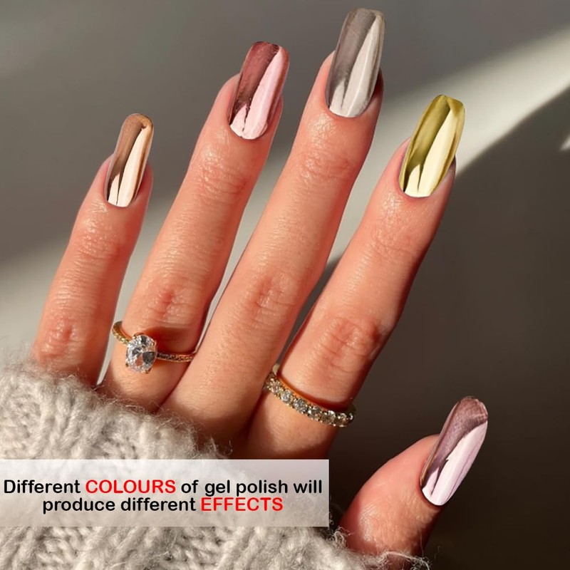 Nail Glitter Powder Set