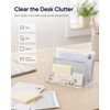 Haohaio Clear Acrylic Mail Organizer & Vertical Envelope Holder