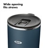 OXO Strive 24oz Insulated Tumbler with Sliding Lid - Dark